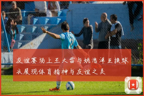 友谊赛场上王大雷与姚浩洋互换球衣展现体育精神与友谊之美